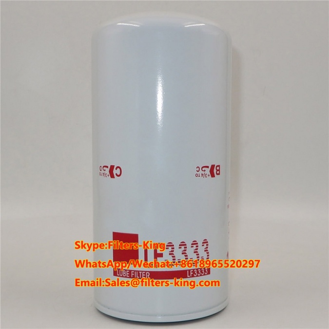 Filtro De óleo OEM Fleetguard LF3333 Donaldson P551670 Referência ...