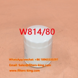 Filtro de óleo W814/80