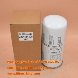 Peças dos compressores do separador de ar de óleo 2204154100