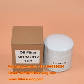 Filtro hidráulico 581/M7012